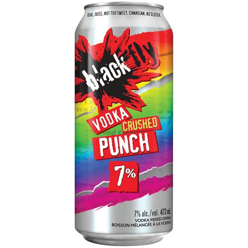 Black Fly Vodka Crushed Punch
